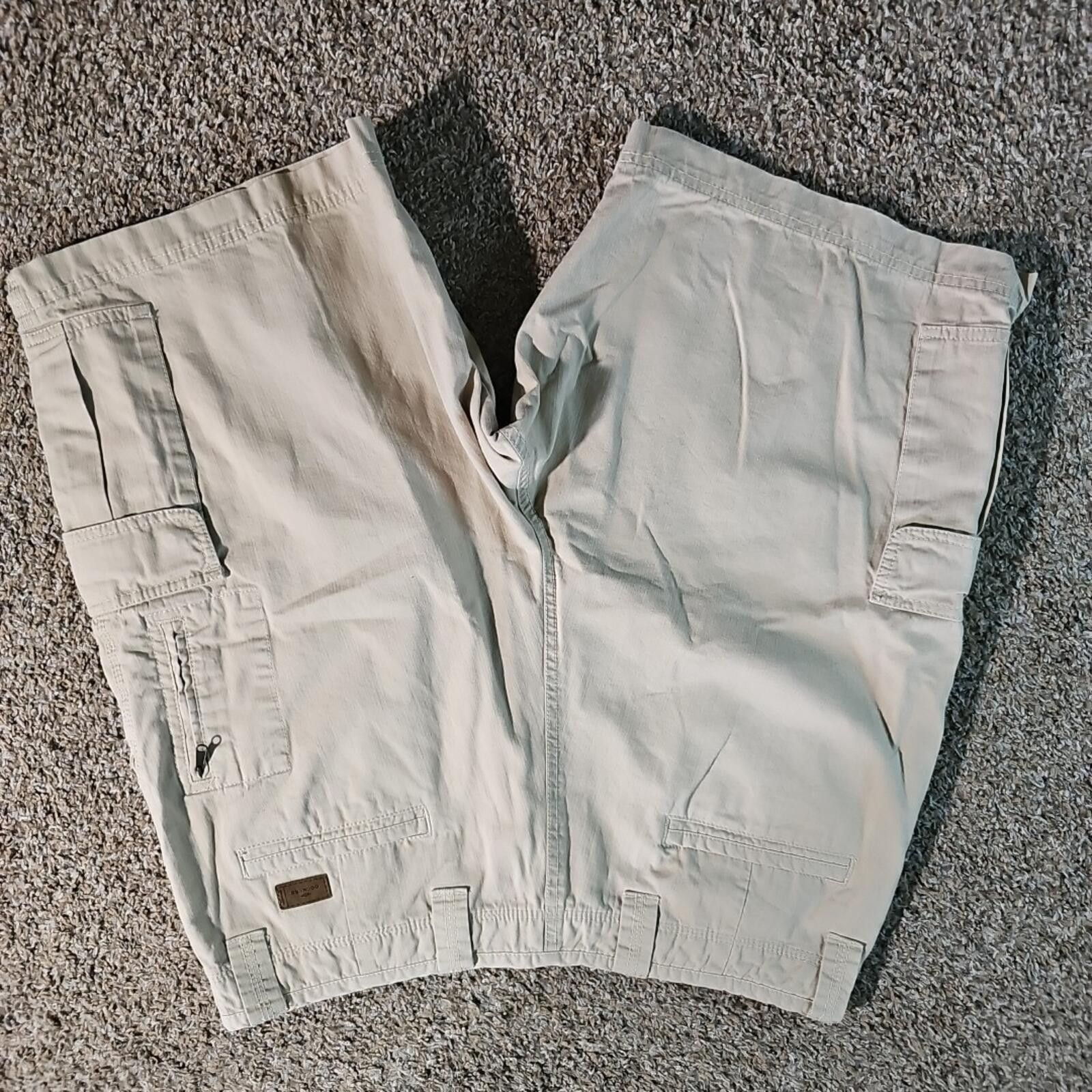 Dockers Dockers Sz 38 Thick Heavy Loose Fit Cargo Shorts Size US 38 / EU 54 - 6 Thumbnail