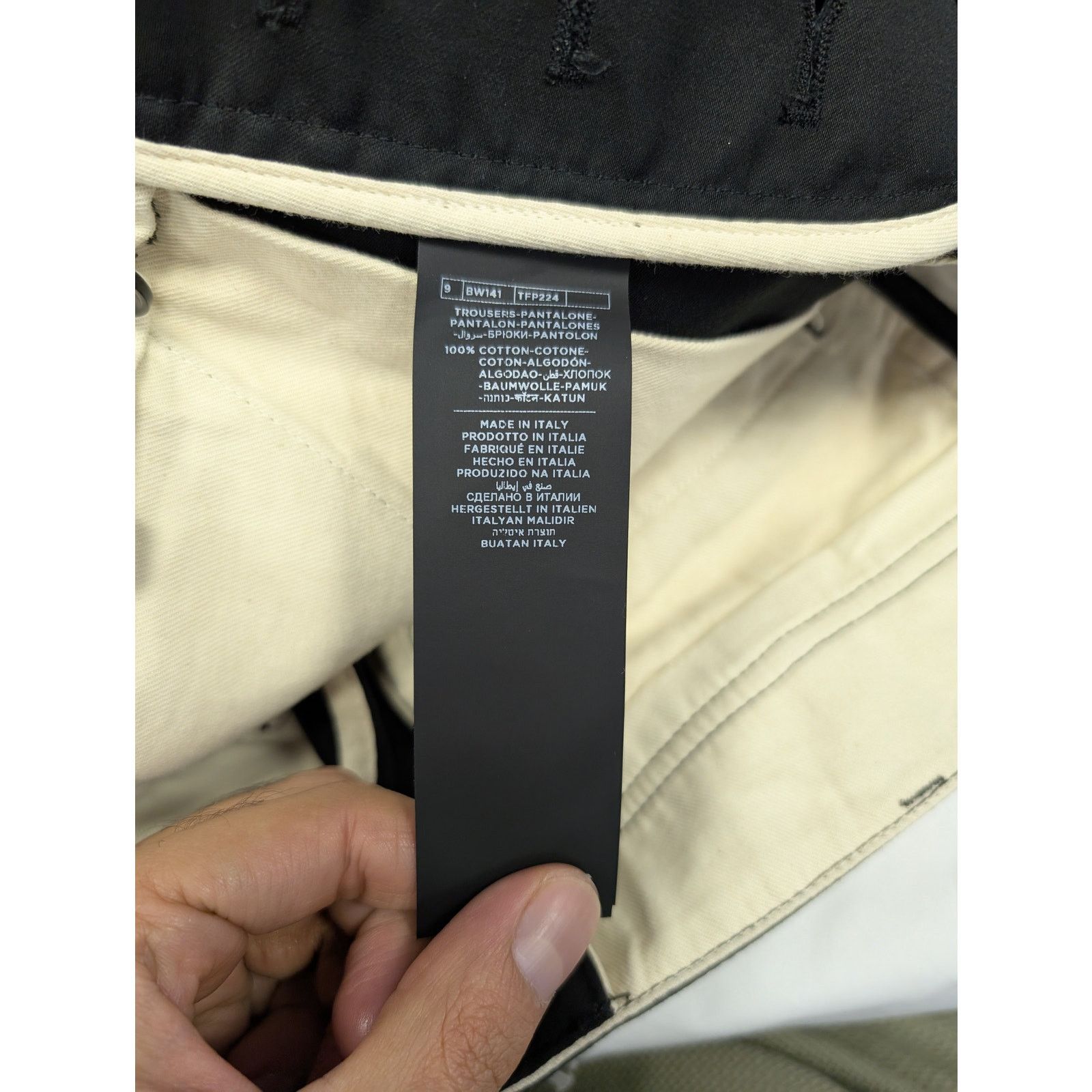 Tom Ford o1rshd1 Classic Pants in Black Size US 30 / EU 46 - 17 Thumbnail