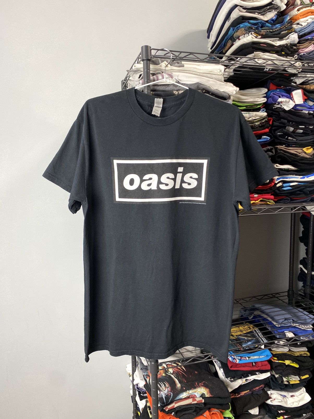 Band Tees Oasis Band T Shirt Y2K Hype Size US M / EU 48-50 / 2 - 1 Thumbnail