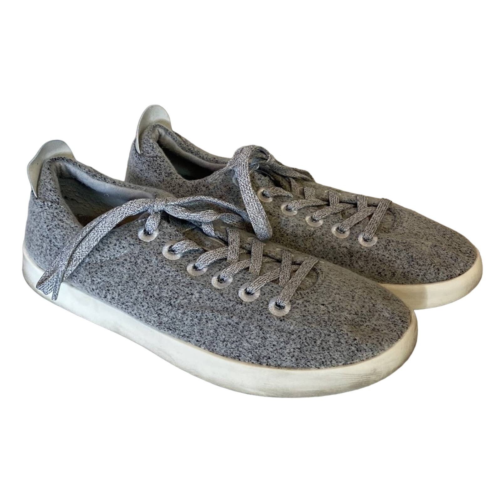 Allbirds Allbirds Men's Wool Runners Light Grey Sneakers Size 10 Size US 10 / EU 43 - 1 Thumbnail
