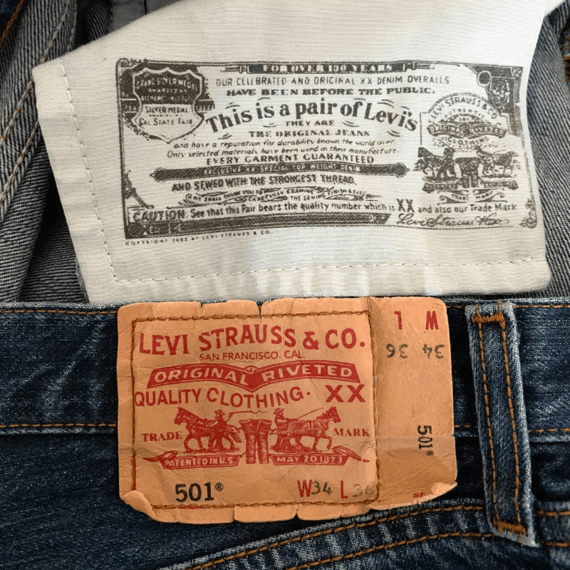 Levi's Vintage jeans - Levi's 501 Size US 28 / EU 44 - 5 Thumbnail