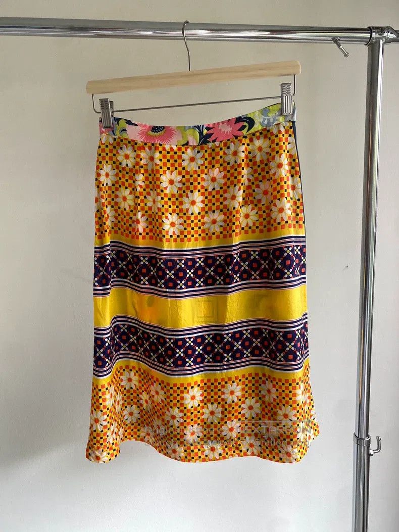 Comme des Garcons Comme des Garcons Clay Indigenous Print, Size M Size 23" - 2 Thumbnail