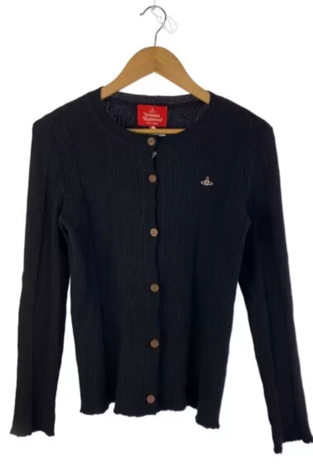 Vivienne Westwood Vivienne Westwood Black Wool Sweater Size XS / US 0-2 / IT 36-38 - 1 Thumbnail