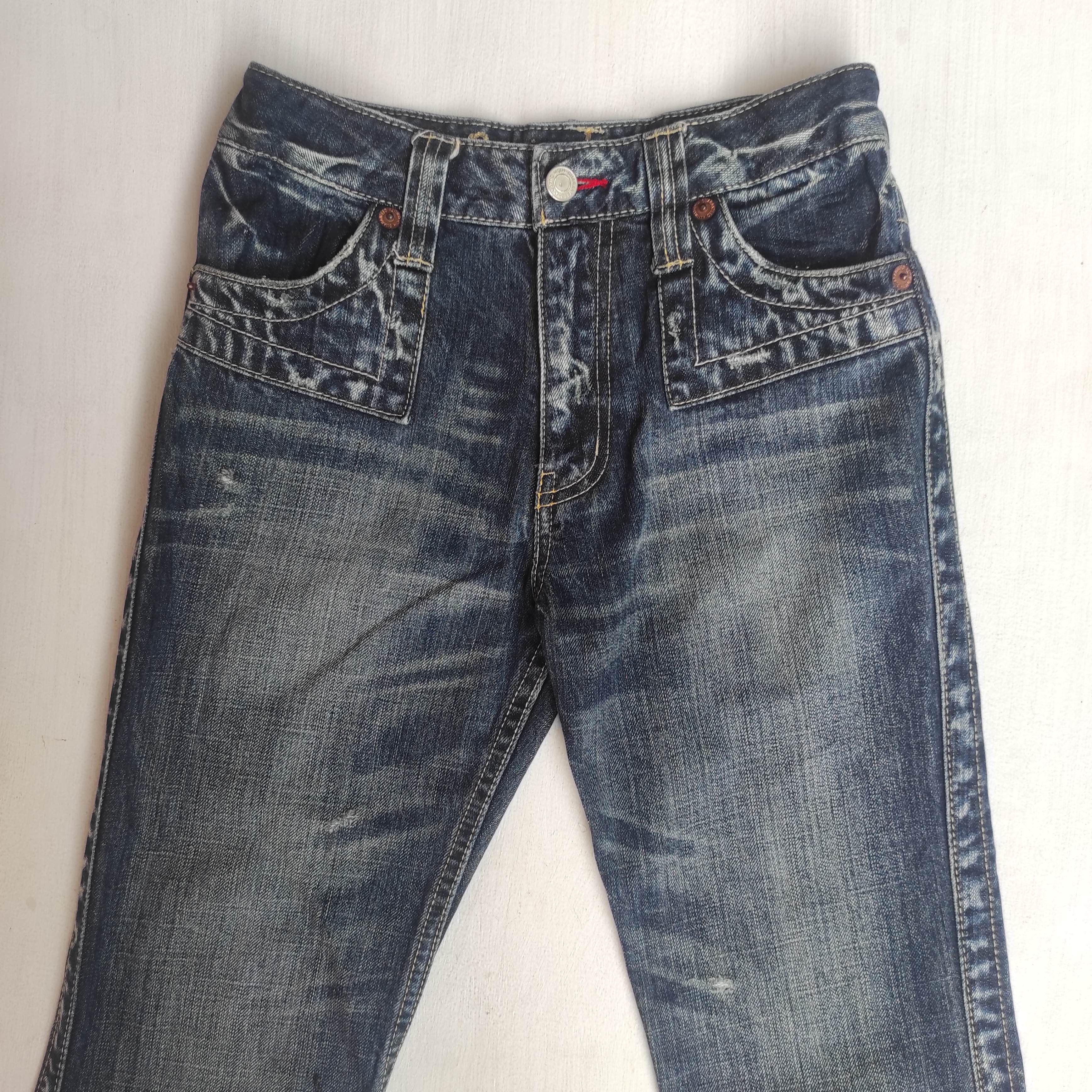Hysteric Glamour Flare Jeans ORIRIN Low Rise Boot cut Denim Size 26" / US 2 / IT 38 - 5 Thumbnail