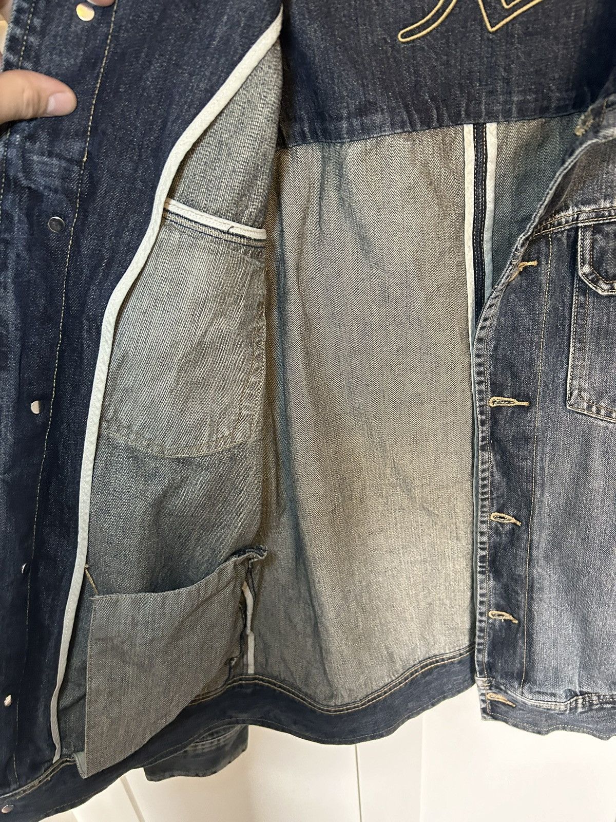 Mexx Vintage Mexx stone wash denim jacket Size US L / EU 52-54 / 3 - 11 Thumbnail