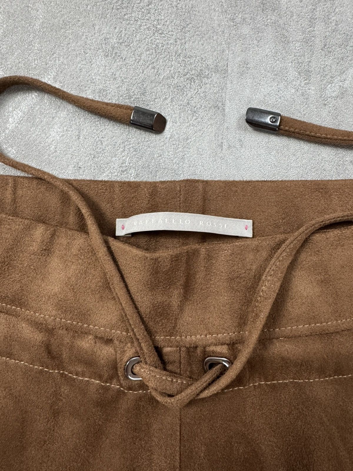 Designer RAFFAELLO ROSSI Candice brown Jogging Pants Womens Size 40 Size 27" / US 4 / IT 40 - 5 Thumbnail