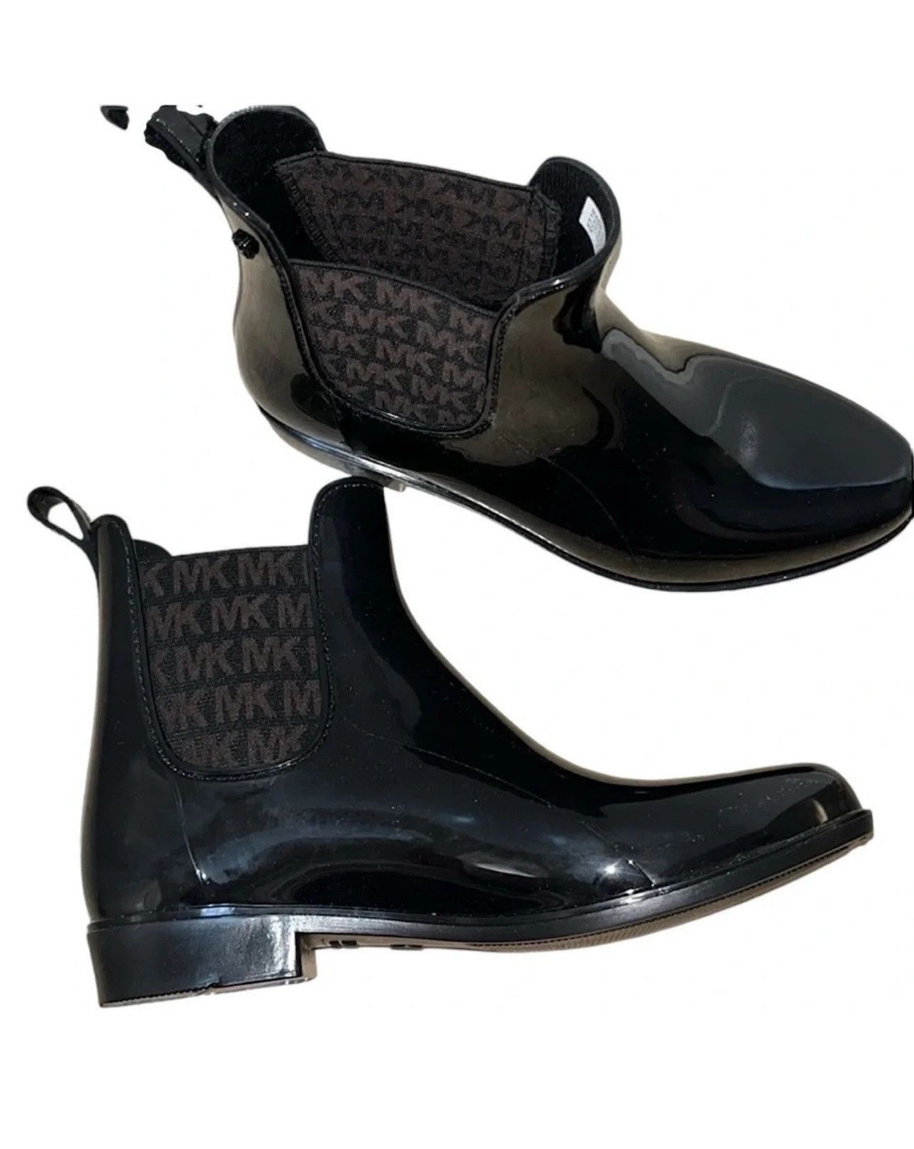 Designer × Michael Kors Michael Kors Women's Chelsea Ankle bootie Black/Brown SZ 6 Size US 6 / IT 36 - 2 Thumbnail
