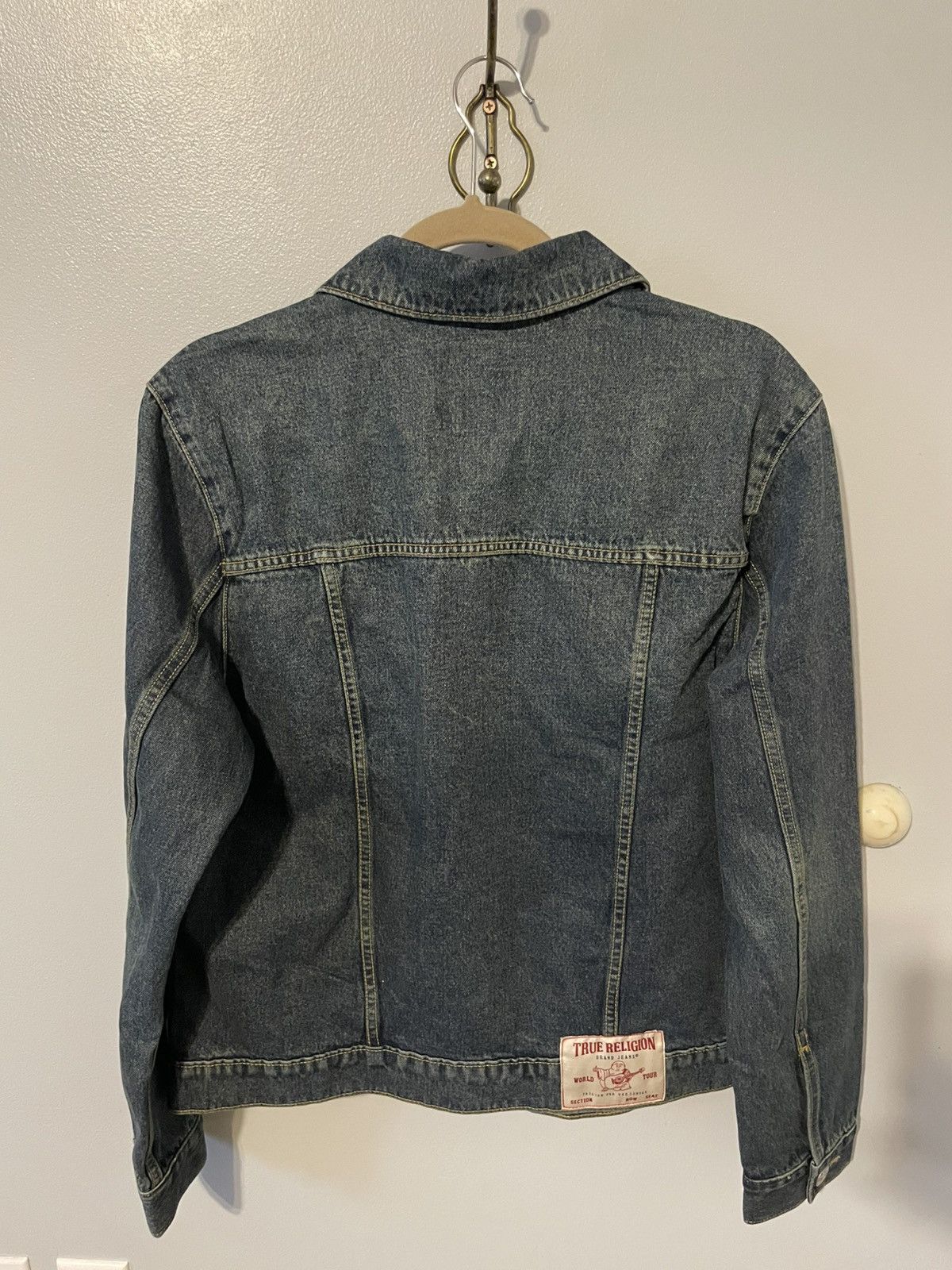 True Religion True Religion Dark Smokey Wash Trucker Jacket Size US S / EU 44-46 / 1 - 3 Thumbnail