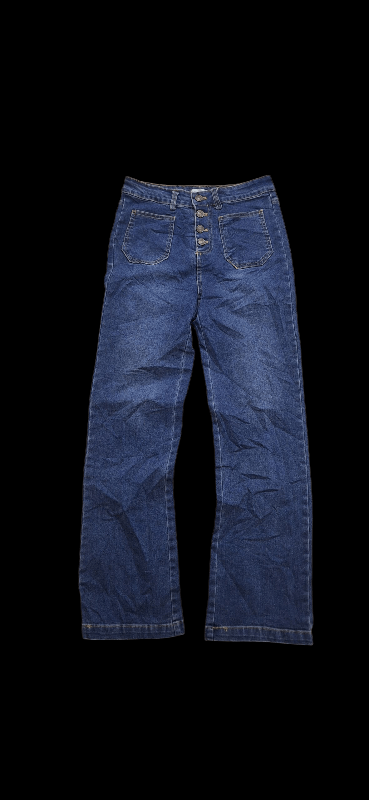 Saint Laurent Paris Saint Laurent High Rise Button Jeans Retro Size 28" / US 6 / IT 42 - 1 Thumbnail