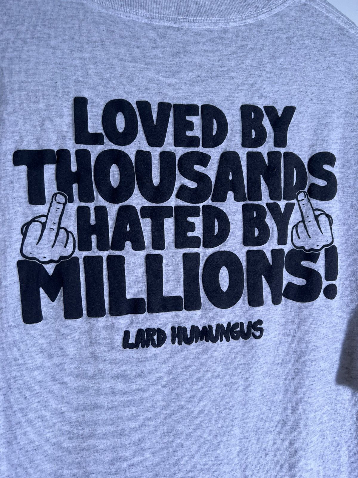 Vintage Lard Humungus Death Rock Band Streetwear Retro Parody Shirt Size US XXL / EU 58 / 5 - 6 Thumbnail