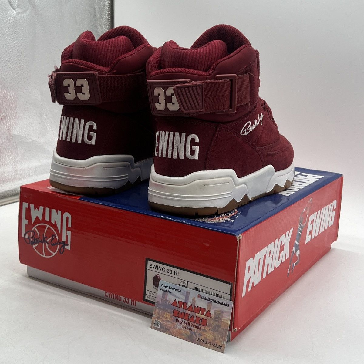 Ewing Athletics Hi biking red Size US 10 / EU 43 - 5 Thumbnail