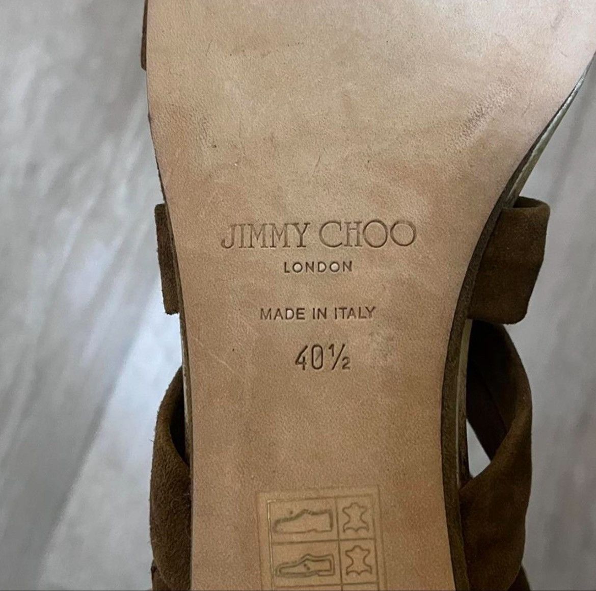 Jimmy Choo Jimmy Choo Flat Open-Toed Sandals Size US 9.5 / IT 39.5 - 3 Thumbnail