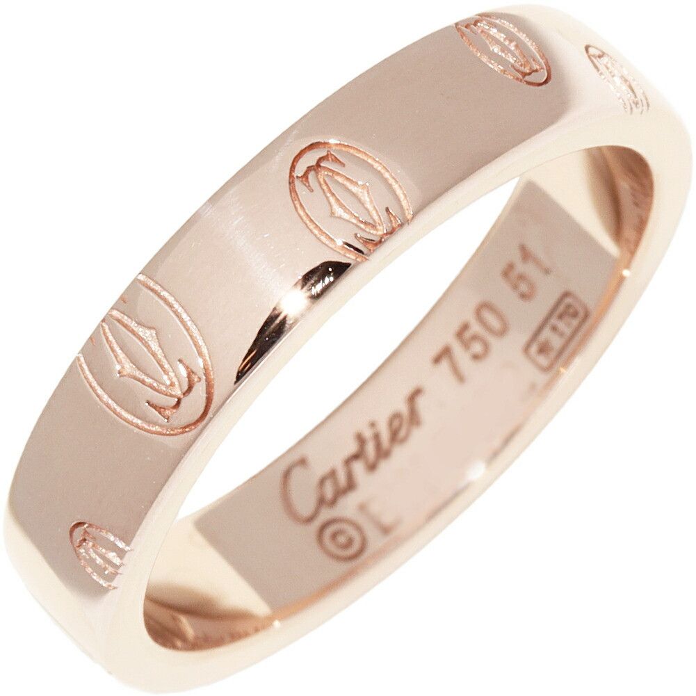 Cartier Cartier Cartier Happy Birthday Ring Au750 Ring Size 51 Precious Metal Ring B40511 DUTY FREE for USA Size ONE SIZE - 1 Thumbnail