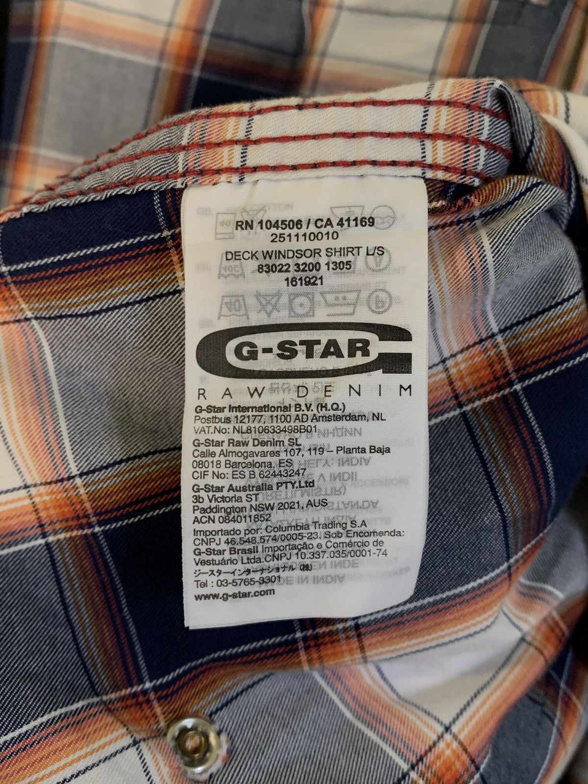 G-Star × Japanese Brand × Vintage G-Star RAW Originals Denim Archive Pocket Shirt Size US M / EU 48-50 / 2 - 9 Thumbnail