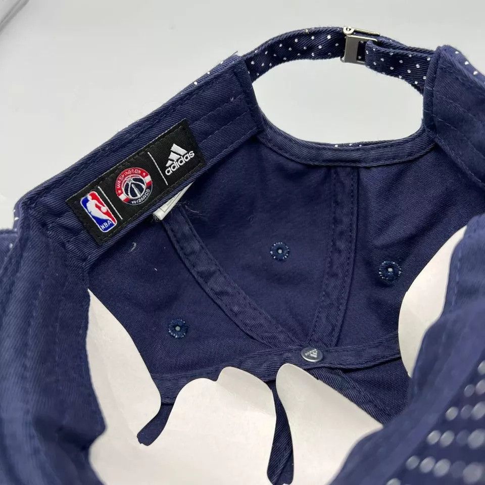 Adidas Washington Wizards Hat Women Polka Dots Adidas Strap Back Size ONE SIZE - 4 Thumbnail