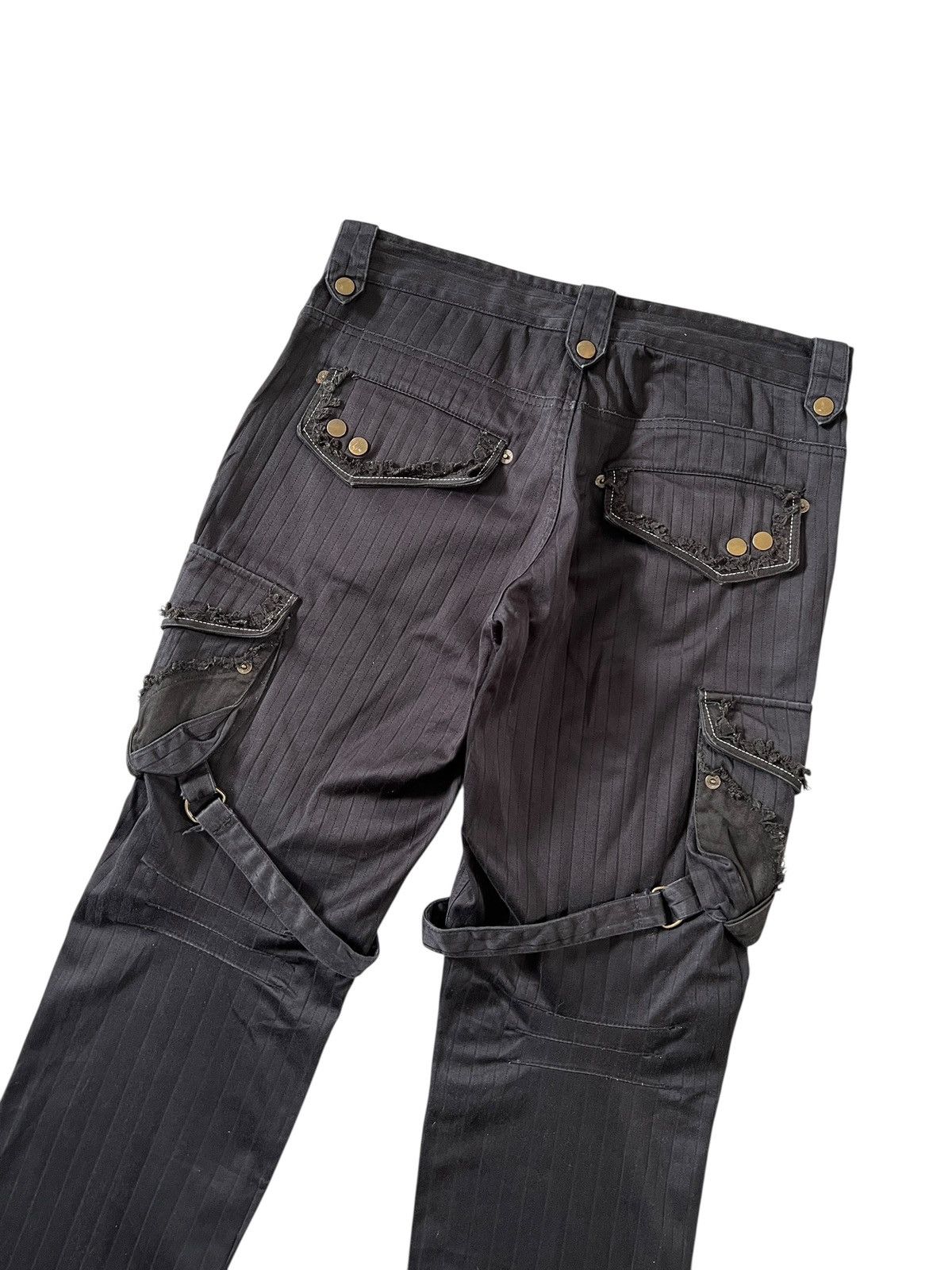 Japanese Brand Apestein 🇯🇵 Bondage Cargo Pants Size US 33 - 7 Thumbnail