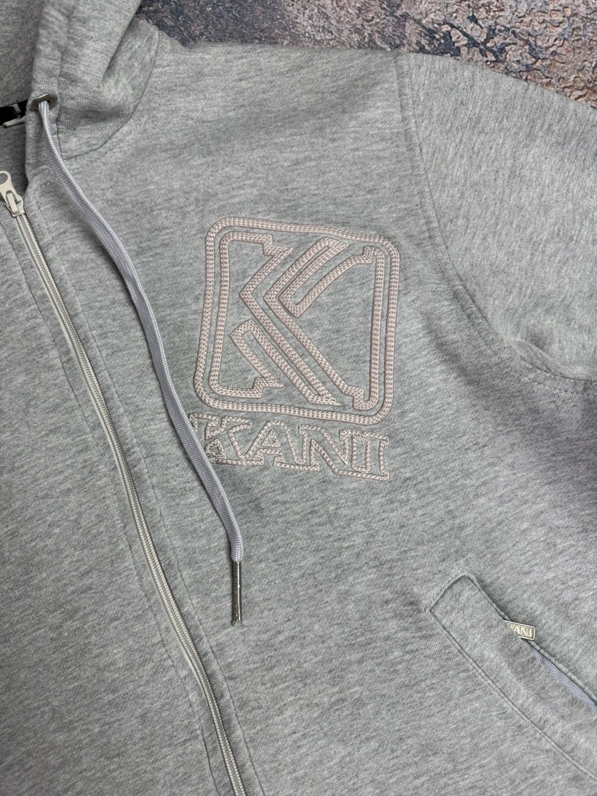 Karl Kani Karl Kani big logo zip-up hoodie y2k 0Os rap affliction Size US S / EU 44-46 / 1 - 4 Thumbnail