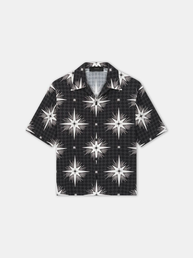 Dsquared2 oc11z0426 Micro Starburst Camp Shirt in Multicolor Size US XL / EU 56 / 4 - 1 Thumbnail
