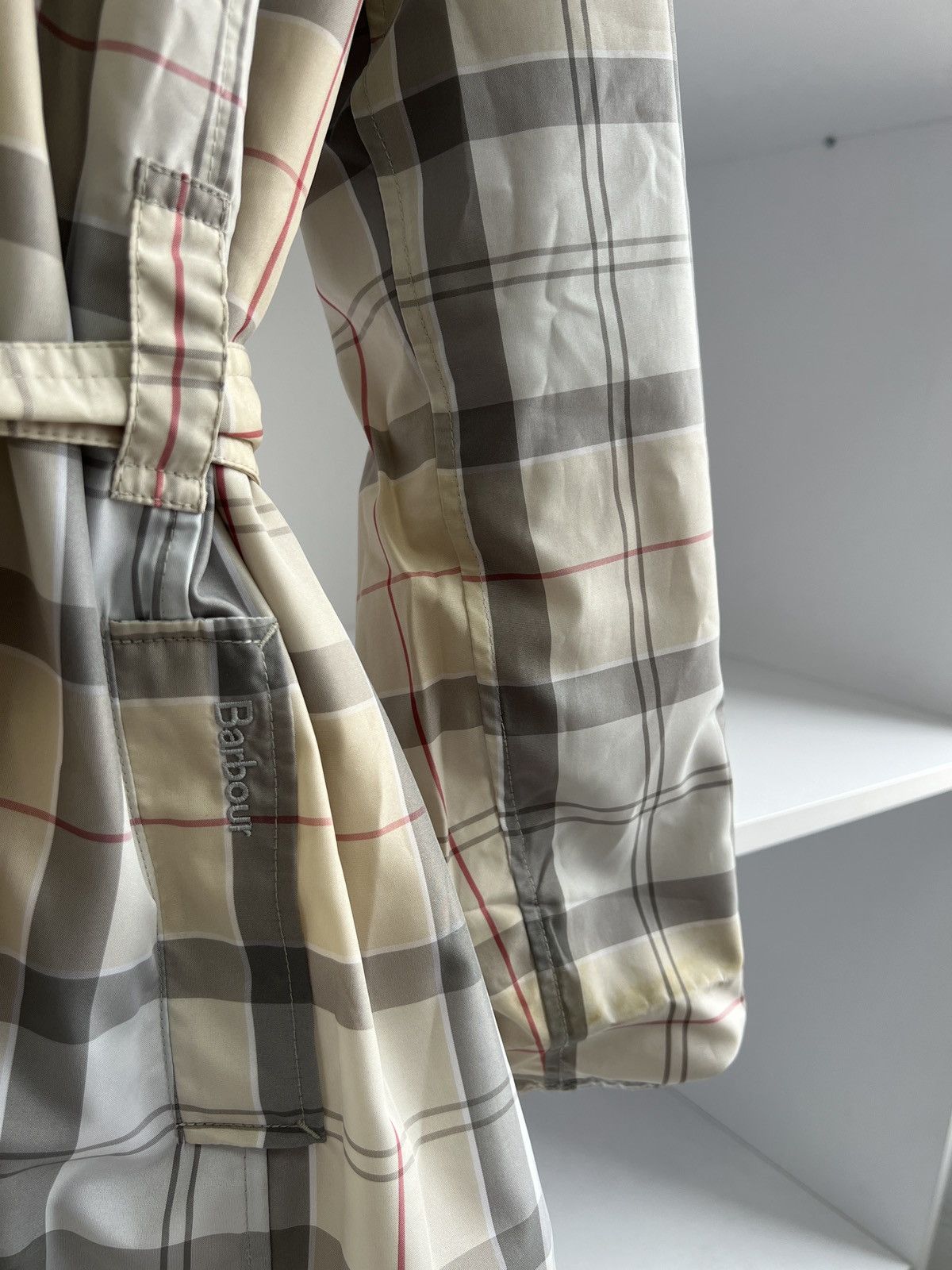 Barbour × Vintage Vintage Barbour Nova Check 2-sided women’s jacket Size L / US 10 / IT 46 - 16 Thumbnail