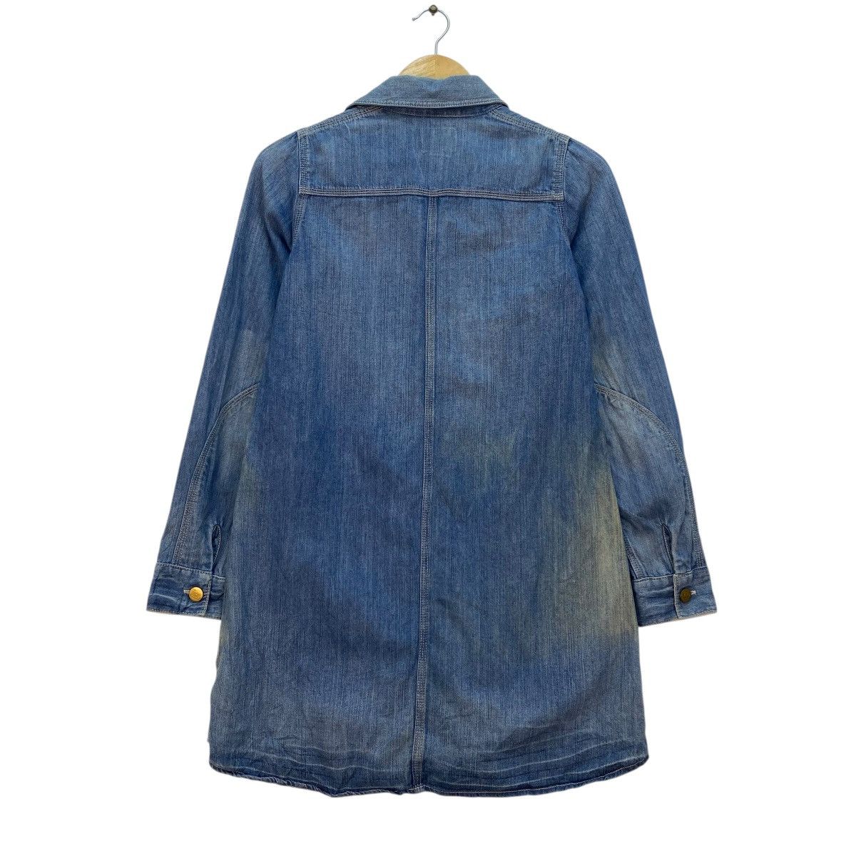 Lee 💥Vintage Lee Denim Shirt Dress Multi Pocket Size M / US 6-8 / IT 42-44 - 2 Thumbnail
