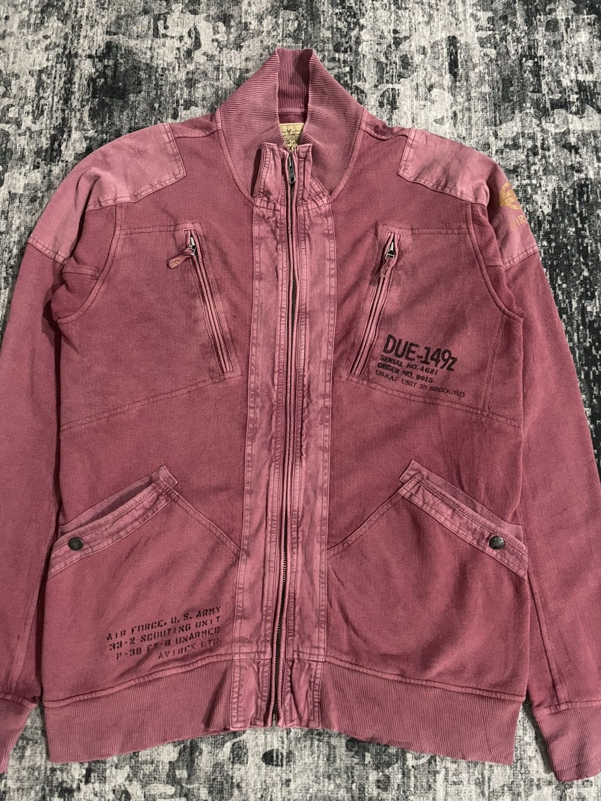 Avirex Vintage Avirex Zipper Jacket Size US XL / EU 56 / 4 - 5 Thumbnail