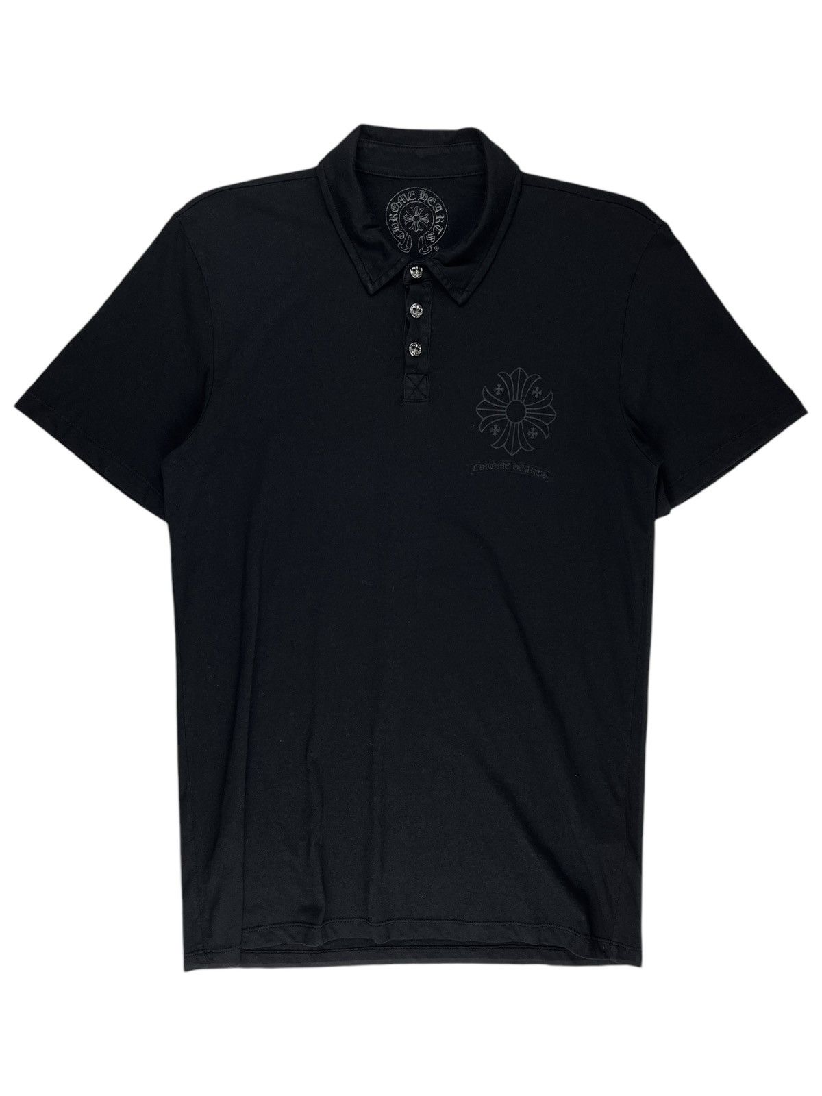 トップス Chrome Hearts polo shirt sizeS Chrome Hearts Eye Chart Polo Shirt – Justin Reed