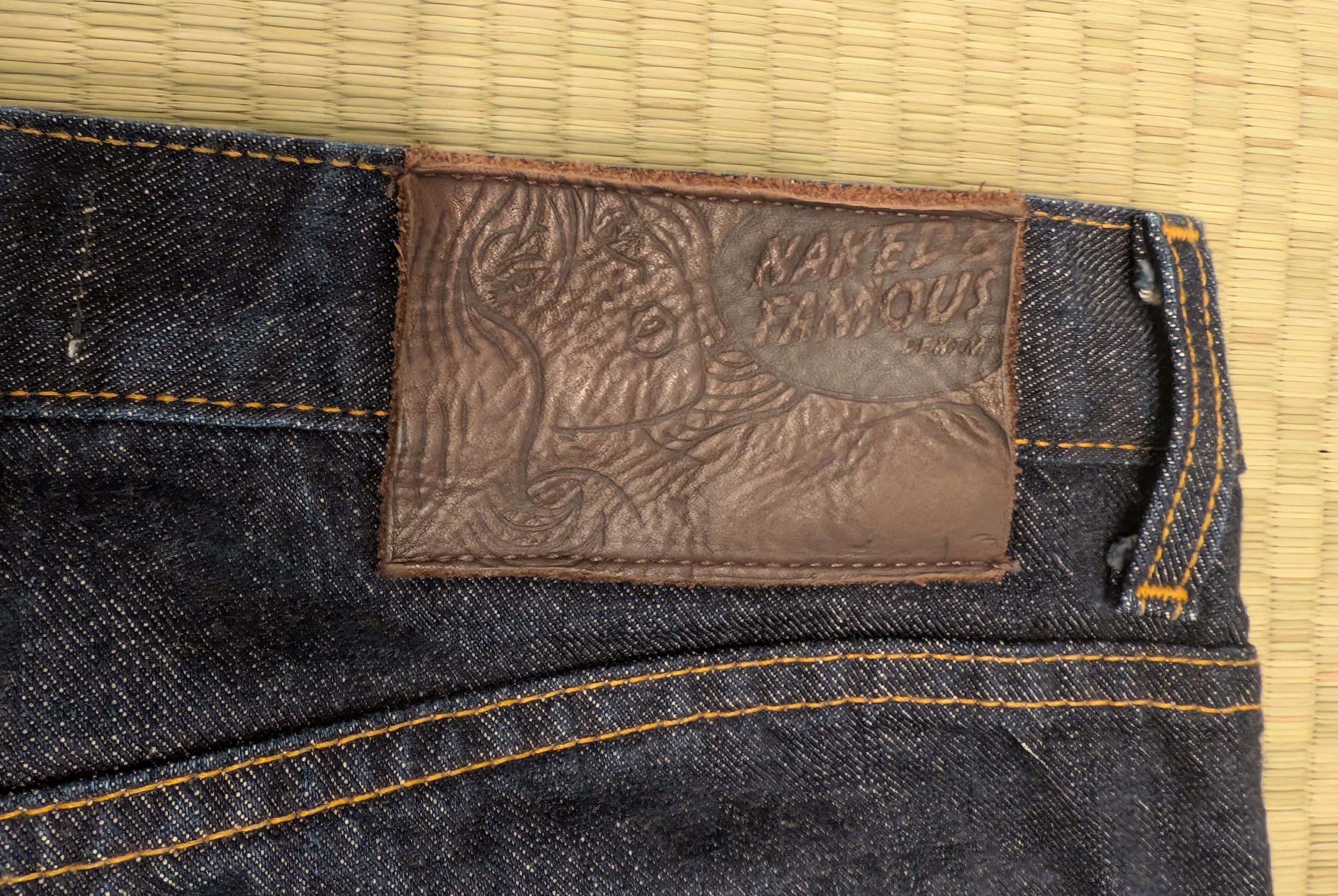 Naked & Famous Naked & Famous Left Hand Twill Selvedge Jeans Super Guy Size US 32 / EU 48 - 4 Thumbnail