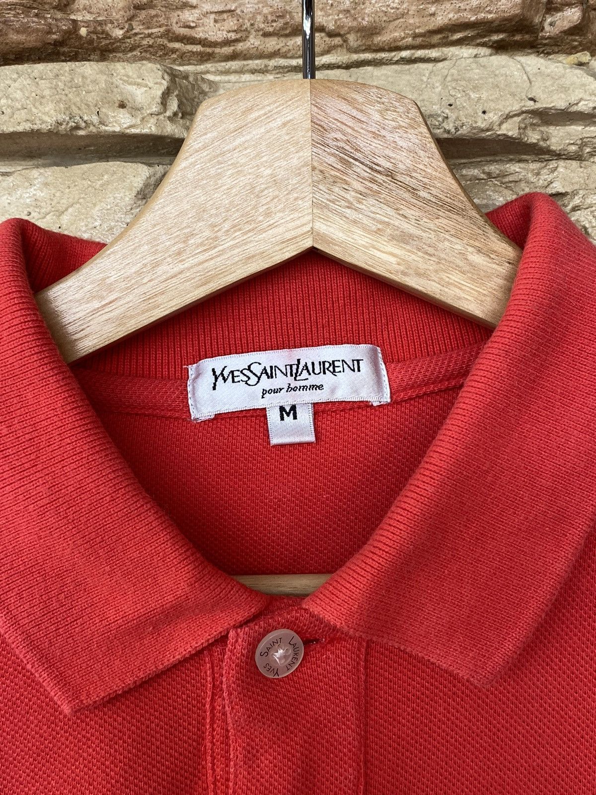Yves Saint Laurent Vintage Yves Saint Laurent Pour Homme Polo Shirt Size US M / EU 48-50 / 2 - 7 Thumbnail
