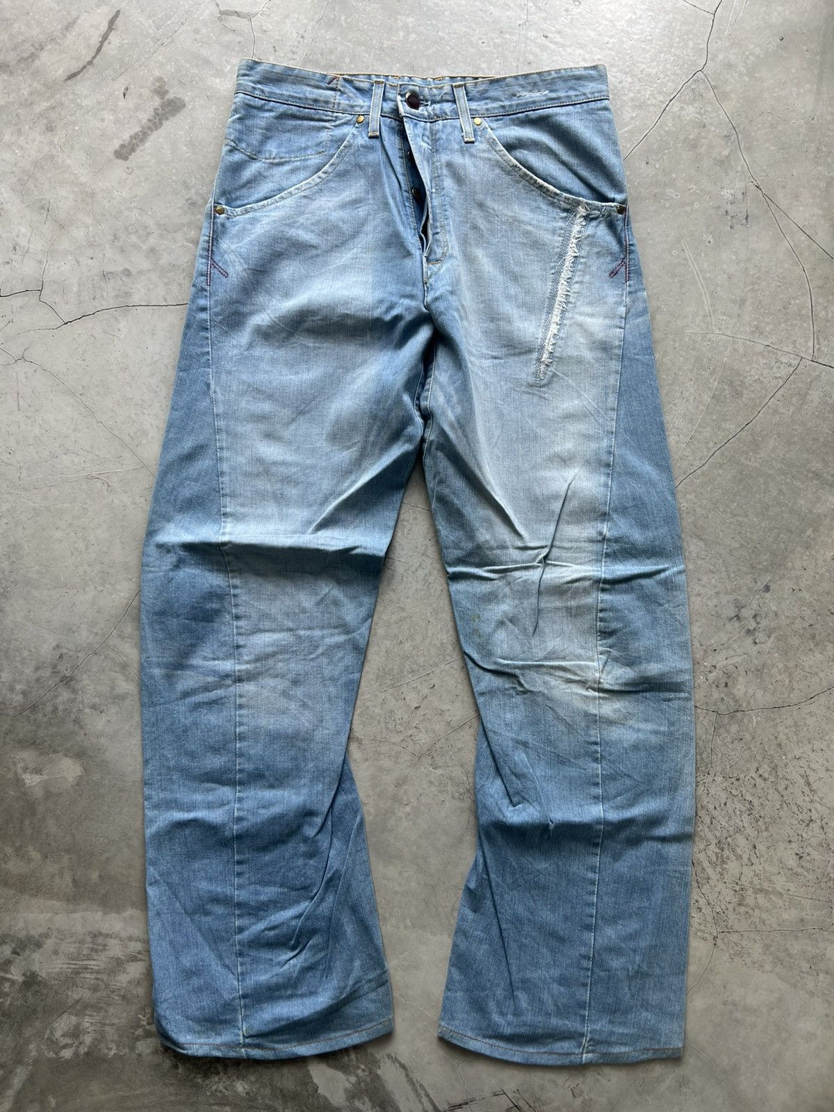 Levi's Levis Engineered Jeans Buckle Back Tag W32 Actual 34x33 Size US 32 / EU 48 - 2 Thumbnail
