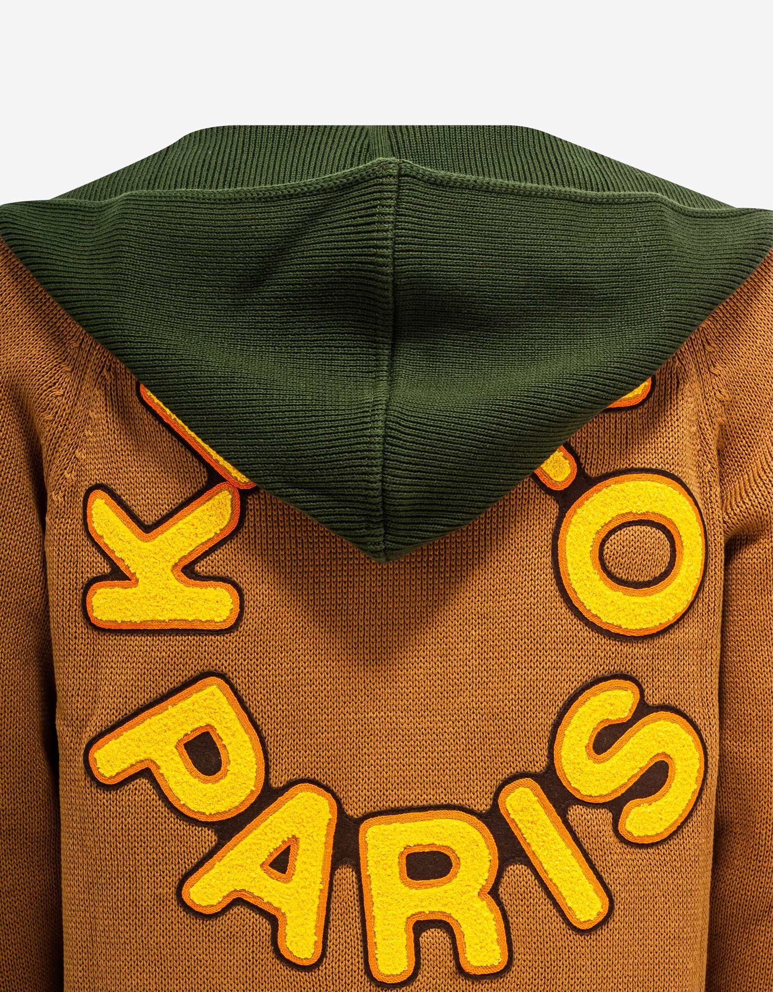 Kenzo Kenzo Yellow Hooded Cardigan Size US XS / EU 42 / 0 - 5 Thumbnail