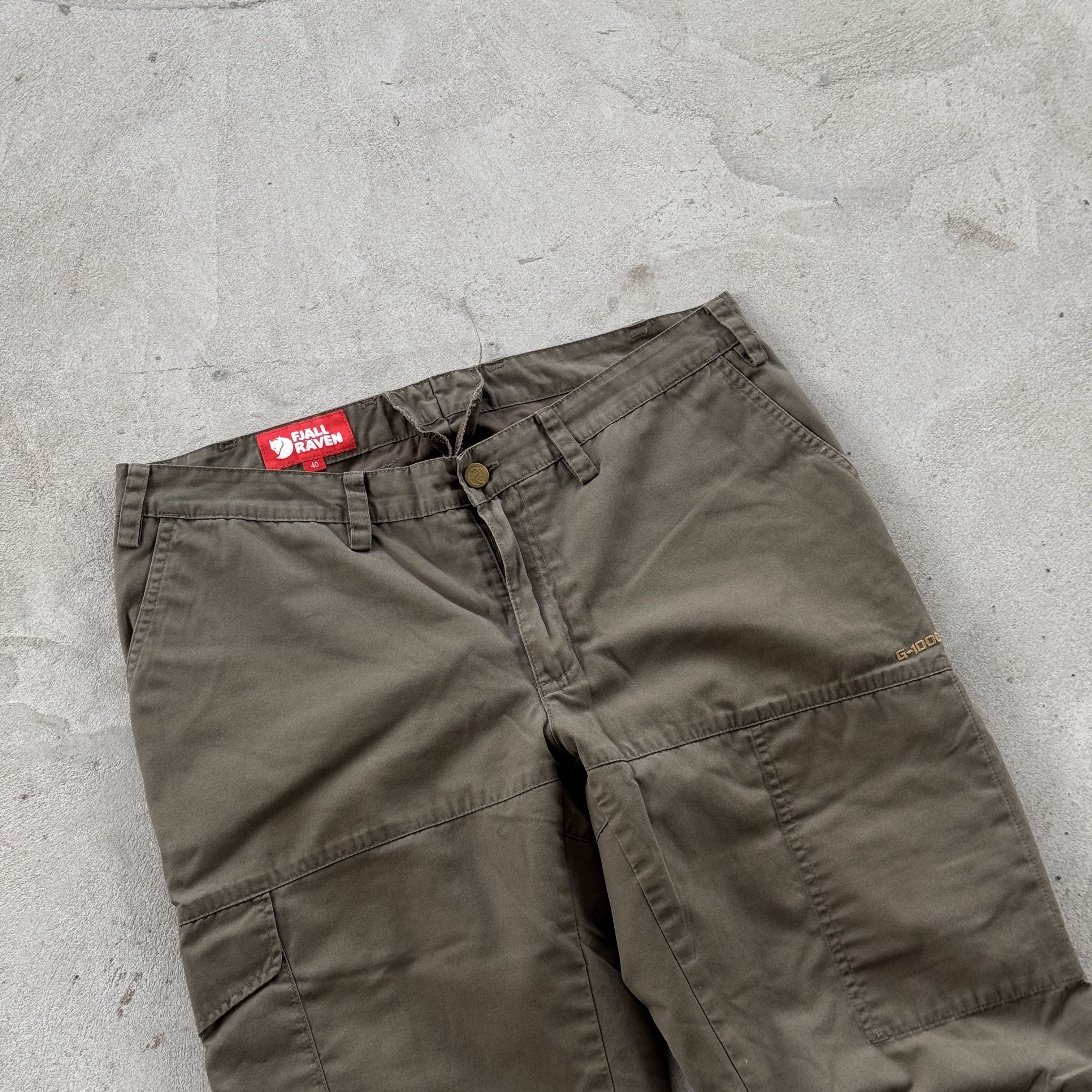 Fjallraven Fjallraven G-1000 Cargo Pants Trousers Olive Size 40 Size US 32 / EU 48 - 3 Thumbnail