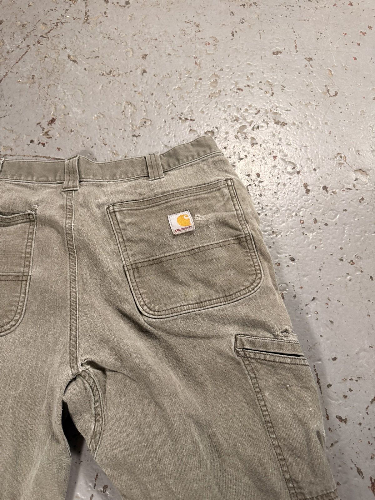 Carhartt Vintage Distressed Carhartt Double Knees Pants Size US 34 / EU 50 - 4 Thumbnail