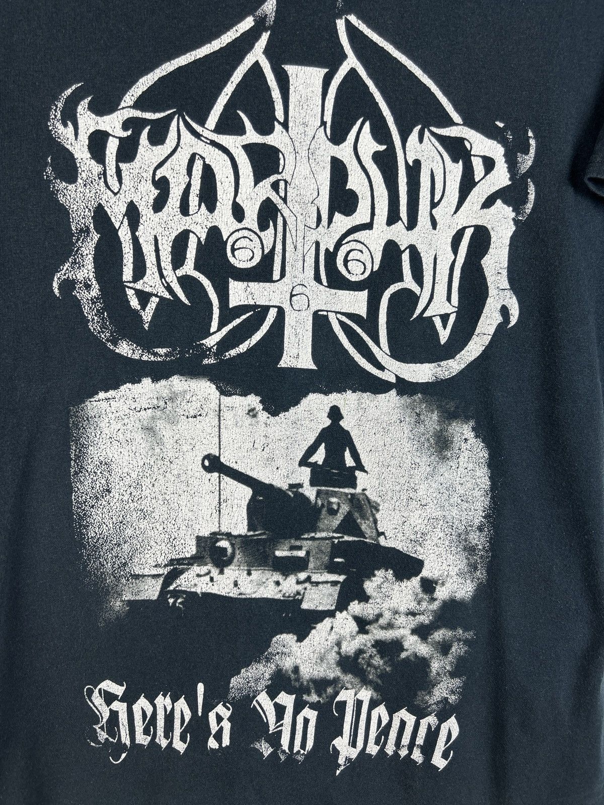 Band Tees Vintage Marduk Here’s No Peace 2008 Metal T-Shirt Black M Size US M / EU 48-50 / 2 - 2 Thumbnail