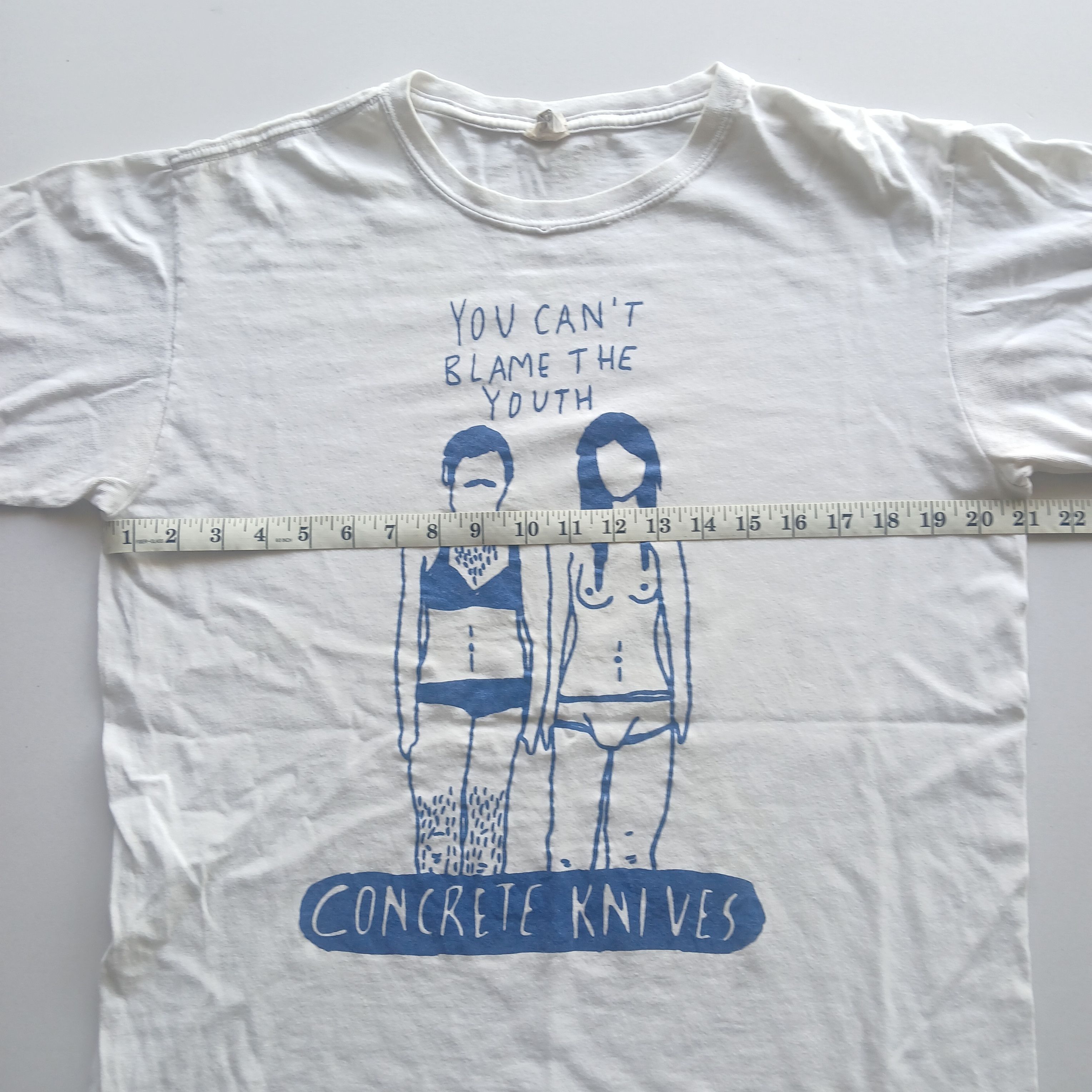 Band Tees CONCRETE KNIVES Indie Pop Band Vintage Tee 00's *Rare Size US M / EU 48-50 / 2 - 6 Thumbnail