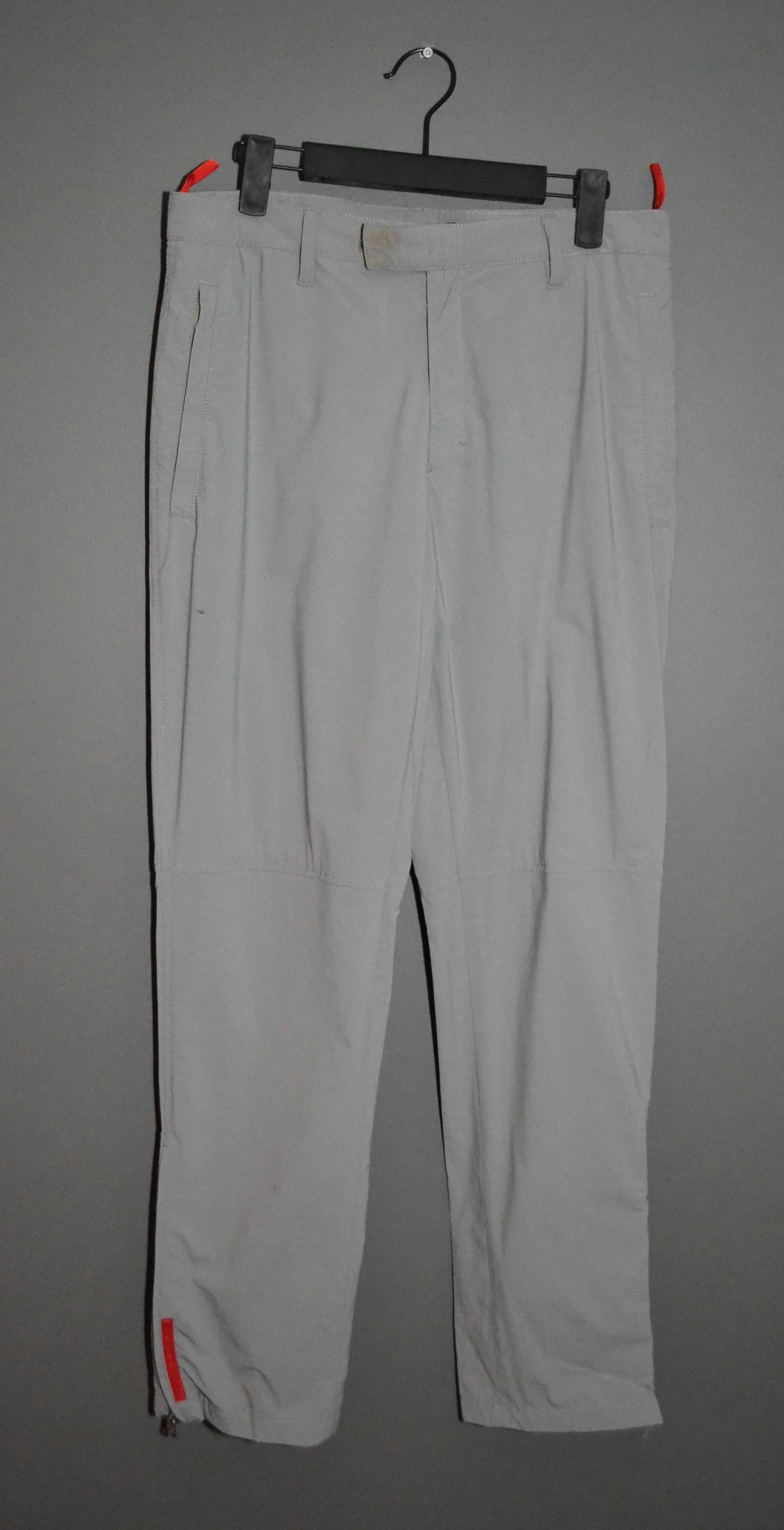 Prada Prada Sport Gray Nylon Stretch Pants 48 Size US 32 / EU 48 - 1 Thumbnail