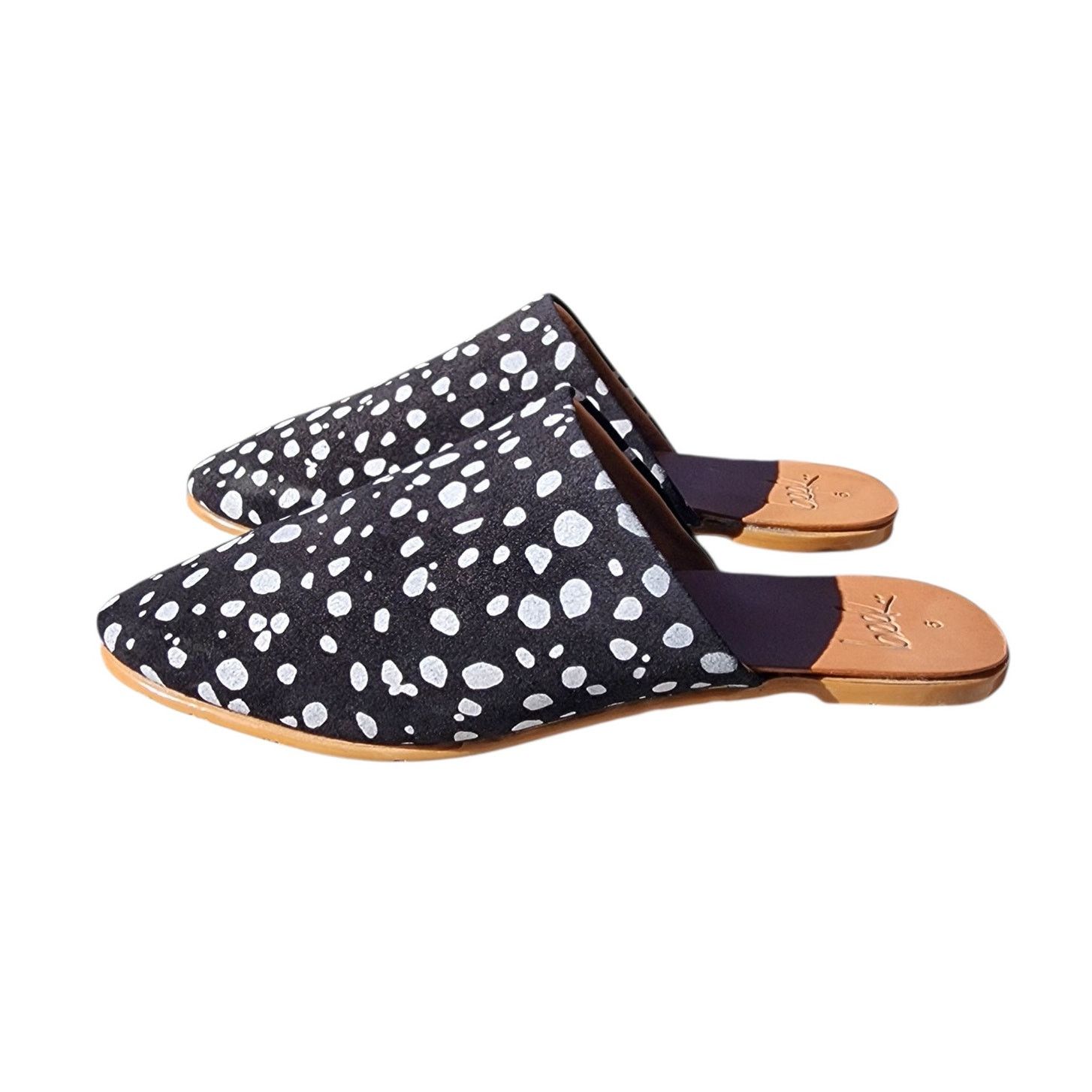 beek Beek Polka Dot Handcrafted Mules 6 Size US 6 / IT 36 - 7 Thumbnail