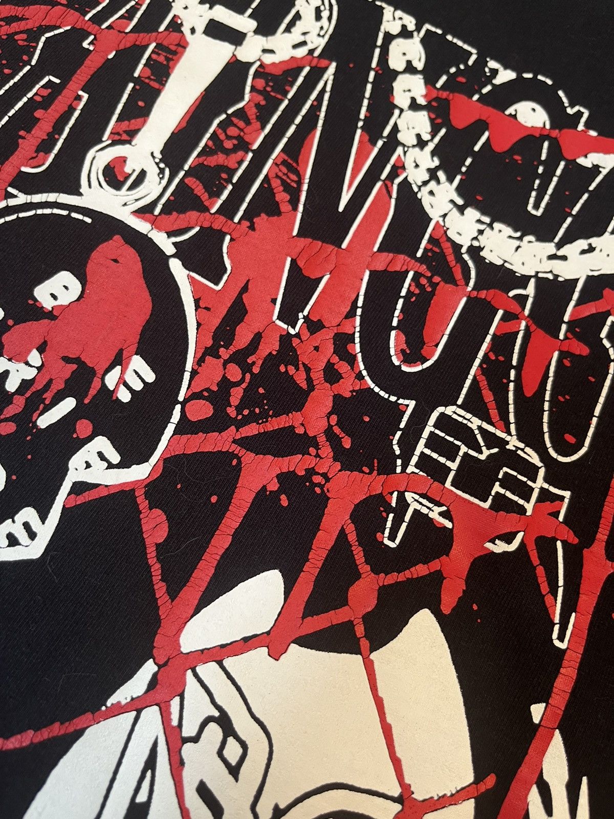 Drain Gang × Sad Boys Bladee / Drain Gang Draingg T-Shirt | One Size Size US XL / EU 56 / 4 - 3 Thumbnail
