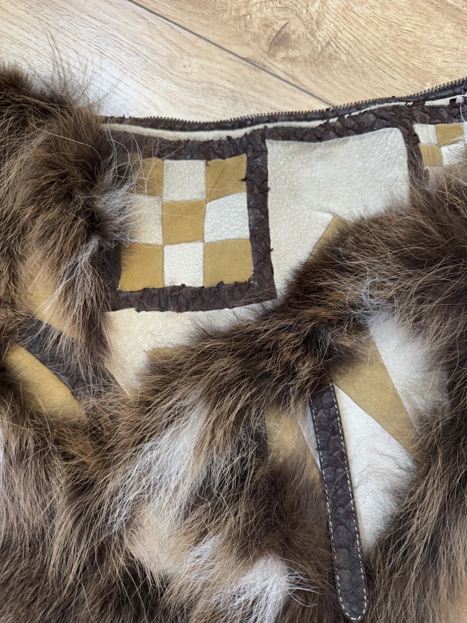 Dior Dior by John Galliano Runway FW02 Oversized Fur Saddle Bag Size ONE SIZE - 11 Thumbnail