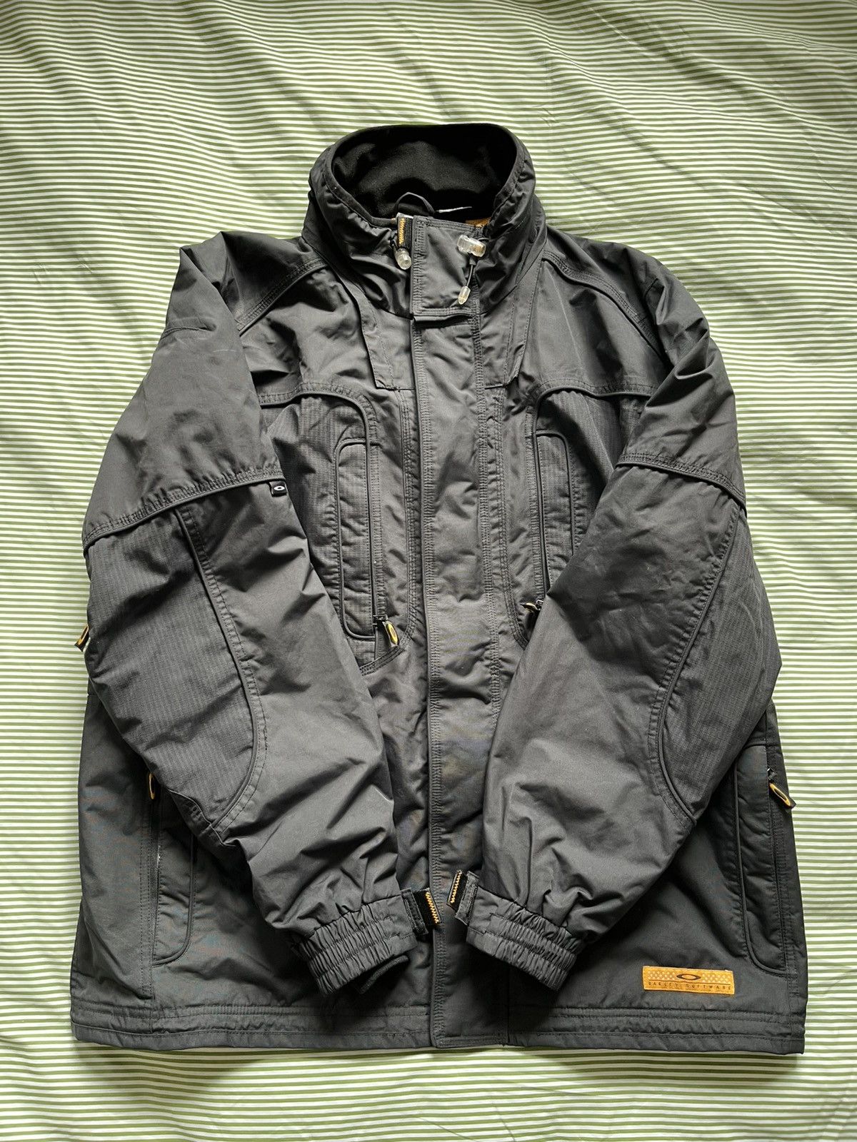 Oakley × Vintage 90s Vintage Oakley Jacket Coat Fleece | Grailed