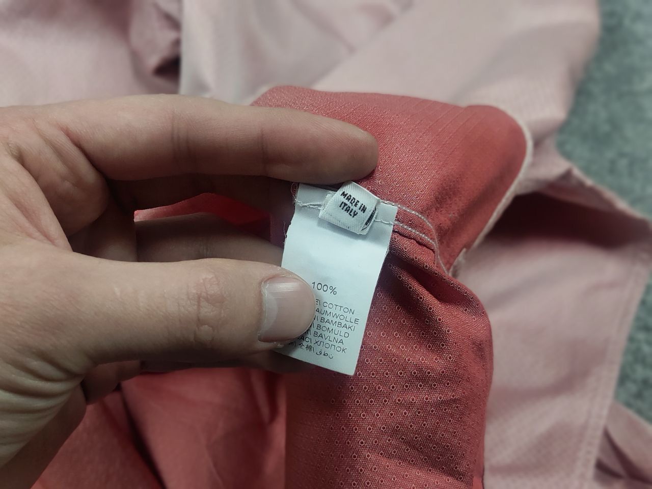 Brunello Cucinelli Brunello Cucinelli Italy Design Cotton pink Button shirt Size US M / EU 48-50 / 2 - 12 Thumbnail