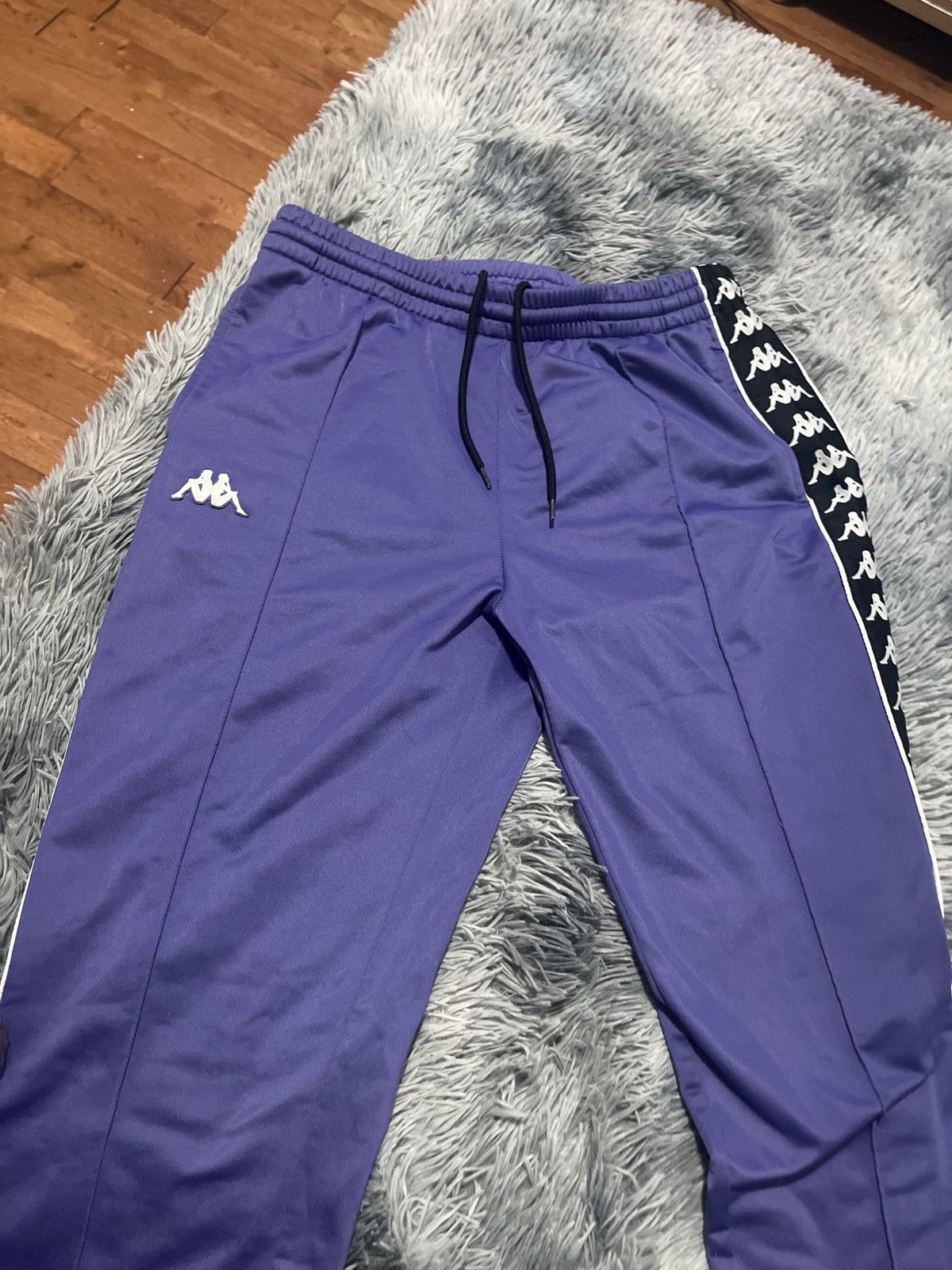 Kappa Kappa Men Sweatpants purple SIZE LARGE Grailed