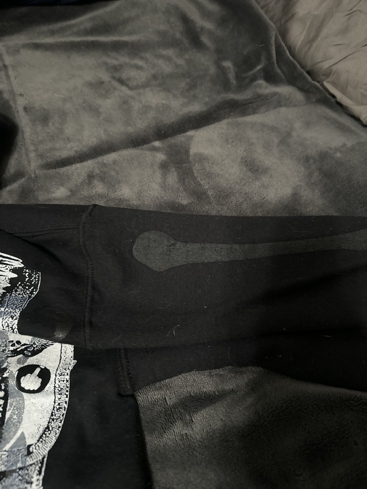 City Morgue city morgue 2023 greyday hoodie(glow in the dark skeleton) Size US S / EU 44-46 / 1 - 4 Thumbnail