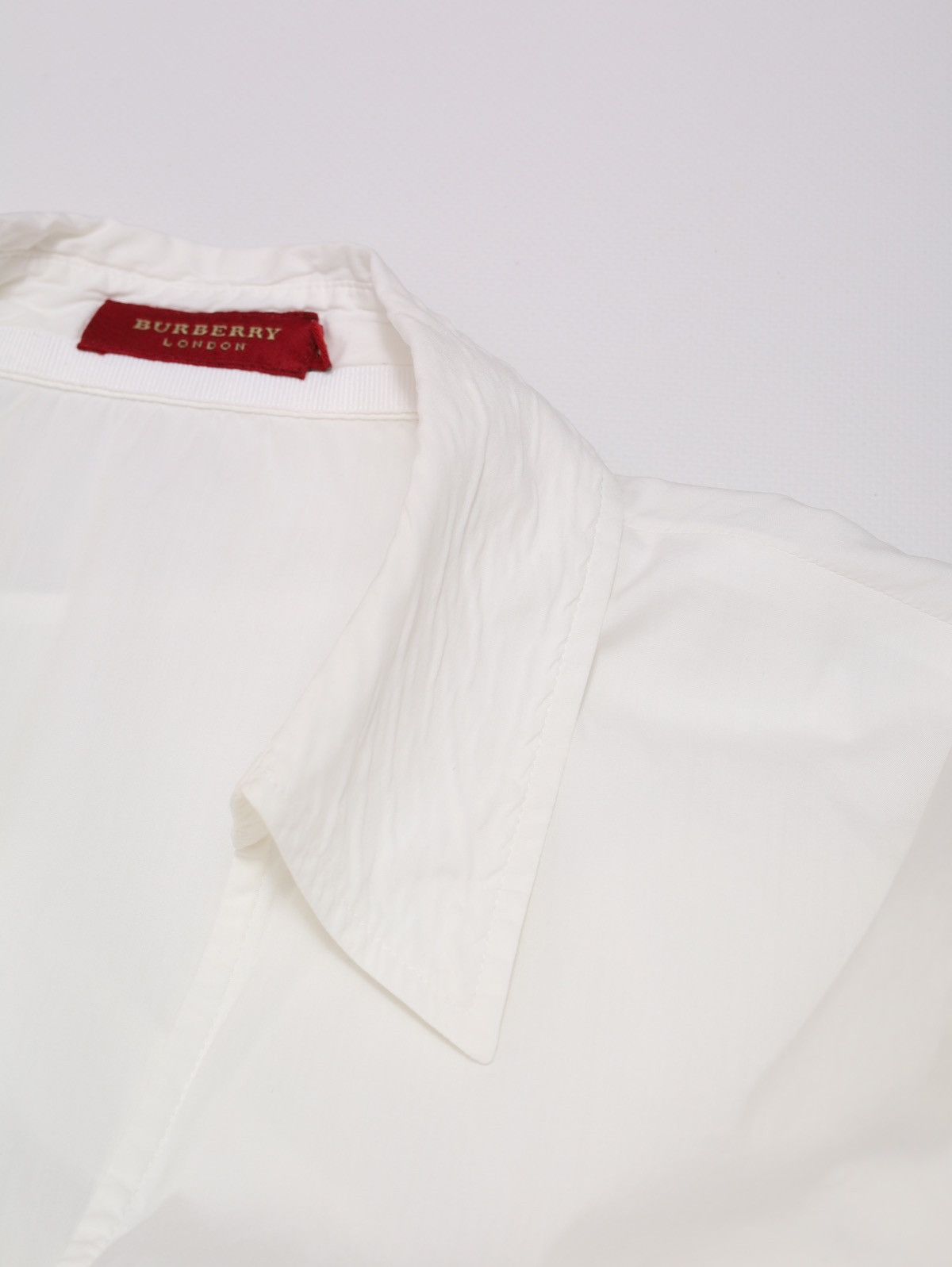Burberry Burberry Red Label White Shirt With Ultra Long Belts Size L / US 10 / IT 46 - 12 Thumbnail