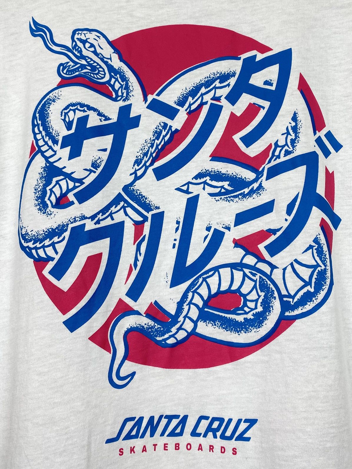 Santa Cruz Skateboards Santa Cruz Skateboards Short Sleeve T-Shirt Size M Top White Size US M / EU 48-50 / 2 - 2 Thumbnail
