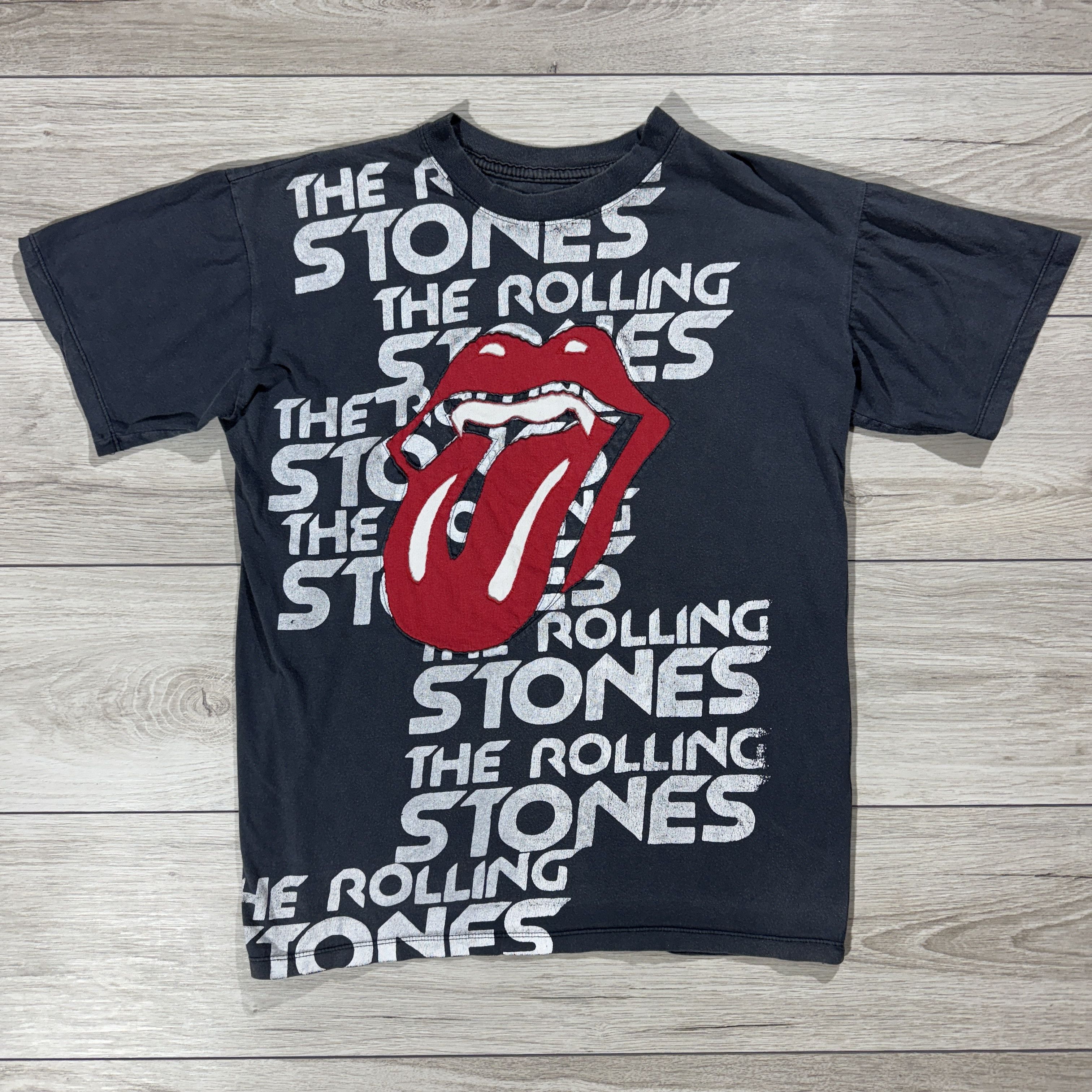 The Rolling Stones Vintage The Rolling Stones Licks Tour 2002/03 T Shirt Size M Size US M / EU 48-50 / 2 - 2 Thumbnail