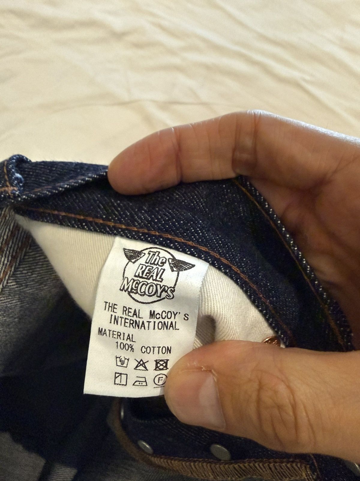 The Real McCoy's Real Mccoys Lot 900 Jeans Sz 33 Raw Size US 33 - 8 Thumbnail