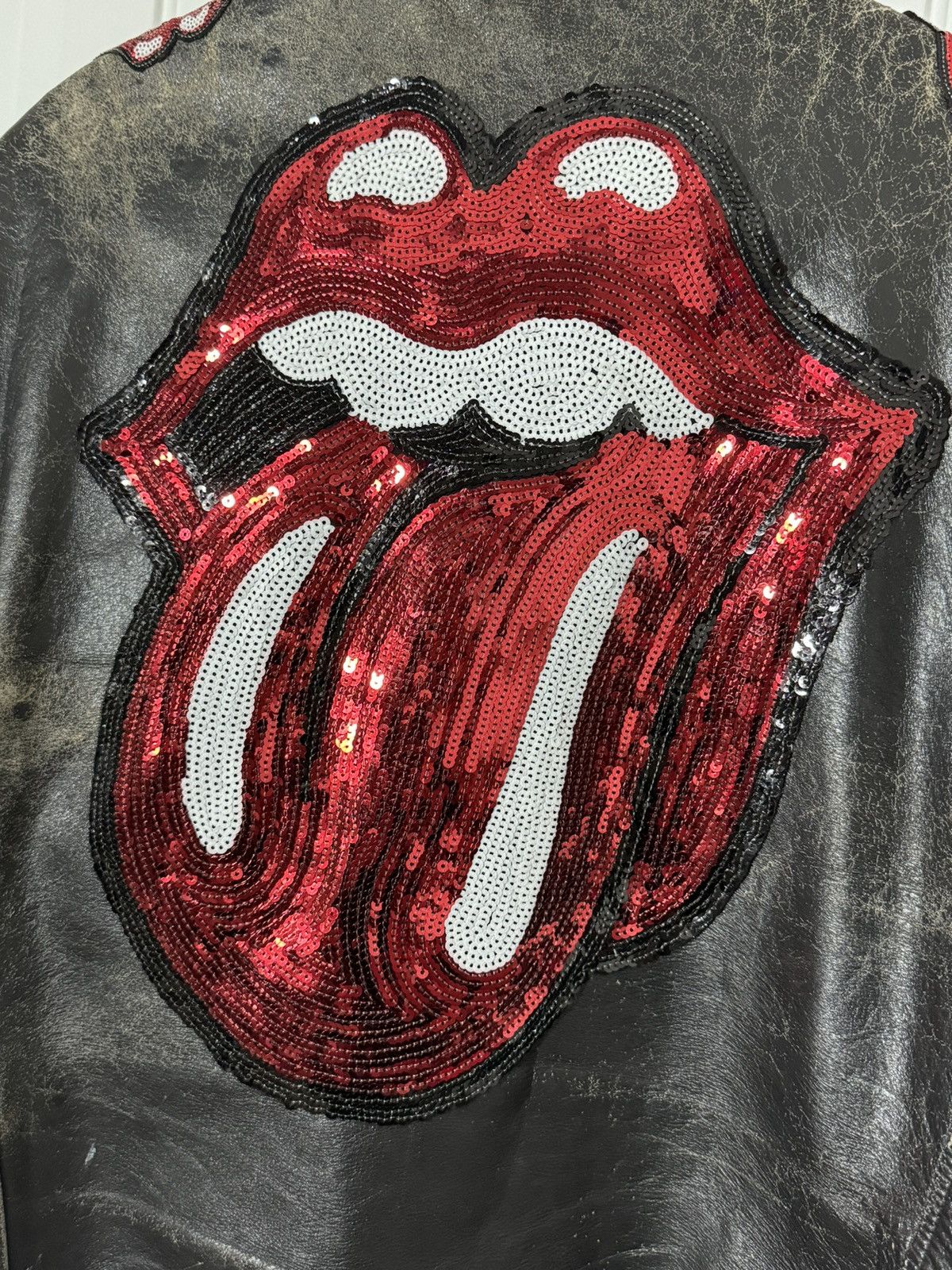 MadeWorn MadeWorn Rolling Stones Leather Jacket XL NWT Rare Size US XL / EU 56 / 4 - 3 Thumbnail
