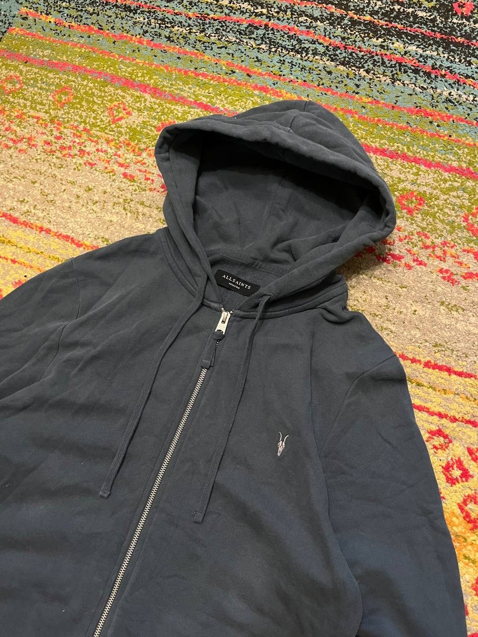 Allsaints Vintage Allsaints Zip Hoodie M Size US M / EU 48-50 / 2 - 2 Thumbnail
