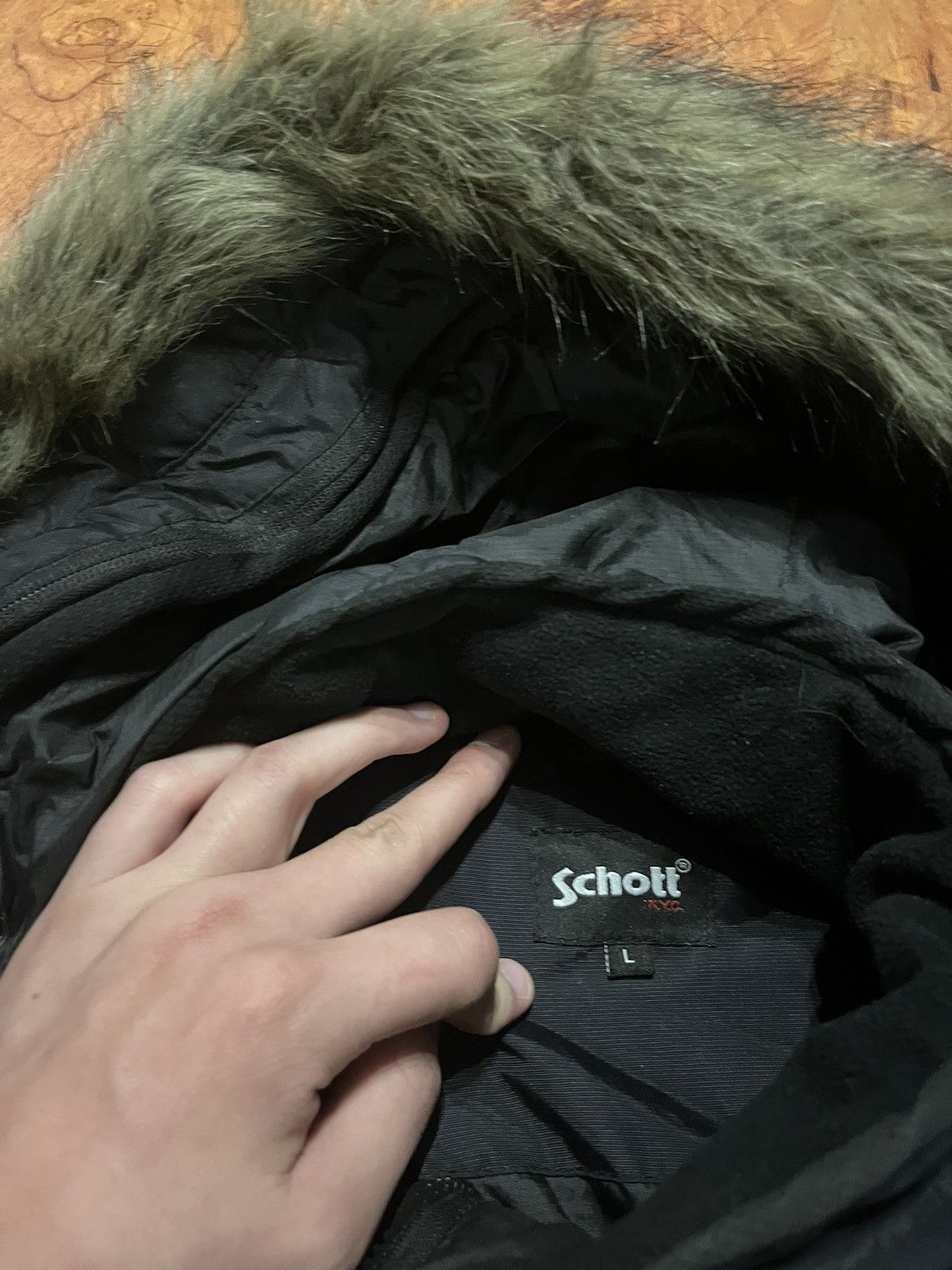 Schott fur vintage schott jacket Size US L / EU 52-54 / 3 - 3 Thumbnail