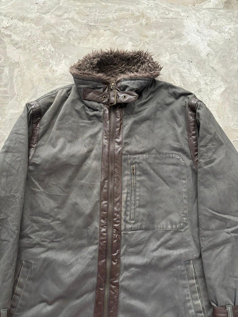 If Six Was Nine Japanese fur punk jacket ifsixwasnine lgb style Size US M / EU 48-50 / 2 - 2 Thumbnail